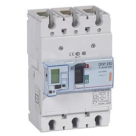 Выключатель автоматический DPX3 250 трехполюсный 100A 25кА 420305 (Legrand)