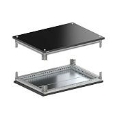 Крыша и основание RAL9005 с направляющими для корпусов CQE N, ШхГ 600х1000 мм, комплект R5NKTB610 DKC