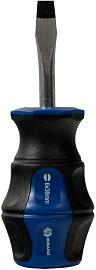 Отвертка шлицевая Ultra Grip  SL 6,0х38 мм CR-V, двухкомпонентная рукоятка  КОБАЛЬТ 646-300