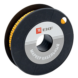Маркер-кабельный 2,5кв.мм "9" (plc-KM-2.5-9)  EKF