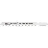 Полотна для электролобзика по металлу, 3 шт. T127D, 75х3мм, HSS MATRIX Professional 78208