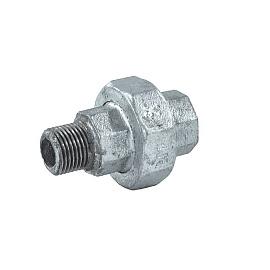 Американка чугунная оцинкованная Ду 32мм 1 1/4" ВР/НР Fittex PLUS 128-0886