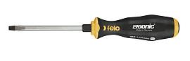 Отвертка плоская шлицевая ударная Ergonic 4,5X0,8X90 45004540 Felo