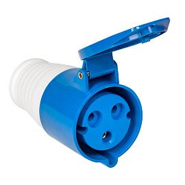 Розетка кабельная силовая переносная 223 2Р+РЕ 32А 220В IP44 ps-223-32-220 EKF PROxima