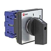 Переключатель кулачковый ПК-1-52 25А 2P "1-2" (pk-1-52-25) EKF