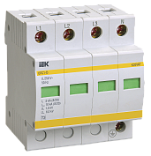 Разрядник ОПС1-D 4Р In=5kA Un=230B Im=10kA (MOP20-4-D) IEK