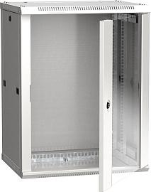 ITK Шкаф LINEA W 15U 600x450 мм дверь стекло, RAL7035 LWR3-15U64-GF IEK