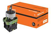 Переключатель BD33 черный 3 положения I-0-II стандарт. ручка 1з+1з TDM  SQ0703-0011