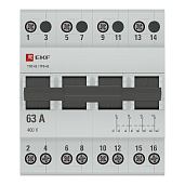 Переключатель трехпозиционный ТПС-63 4P 63А EKF PROxima TPS463