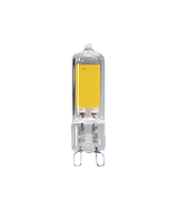 Лампа светодиодная PLED-G9 COB 3w 240Lm 3000K 220В (стекло d13.6*50мм) Jazzway