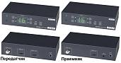 Устройство-удлинитель многофункциональное для передачи HDMI сигнала по коаксиальному кабелю. HE05C SC&T