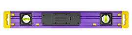 Уровень цифровой Ermenrich Verk LY40, фиолетовый 83827