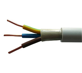 Кабель силовой NYM-J 3х 1.5 ок СКТ-Групп (9м)