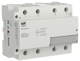 Контактор модульный ARMAT KMR 100А 230В AC 4НО AR-KMR10-100-40-230 IEK