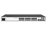 Коммутатор управляемый уровня 2+, 24 порта 10/100/1000Base-T и 4 порта 1/10GbE (SFP+) SNR-S2990G-24TX SNR