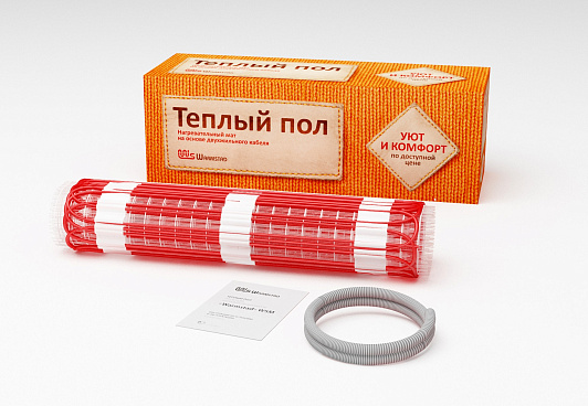 Изображение товара Нагревательный мат Warmstad WSM-1210-8, 1210 Вт, экранированный для теплых полов