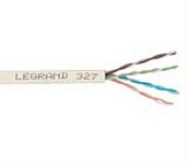 Витая пара F/UTP кат.5E 4х2х0,51 (24 AWG) PVC Серая solid indoor (305м) 032753 Legrand (10м)